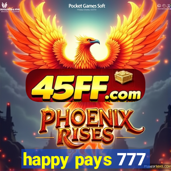 happy pays 777